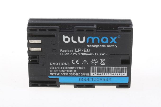 Blumax Nachbauakku LP-E6 für Canon