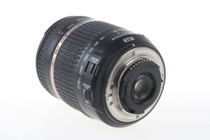 Tamron 18-270mm f/3,5-6,3 Di II VC PZD für Nikon F (AF) - #070958