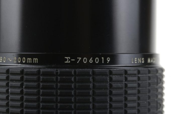 Sigma 80-200mm f/3,5-4,0 MC für Minolta MD - #706019