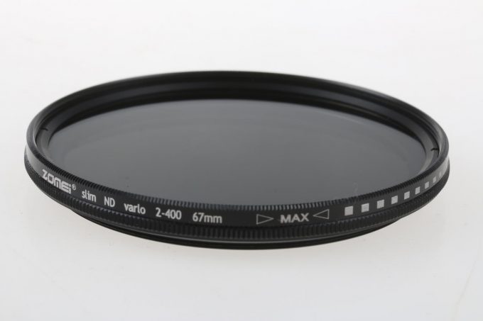 Zomei ND-Vario 2-400 Neutraldichtefilter 67mm