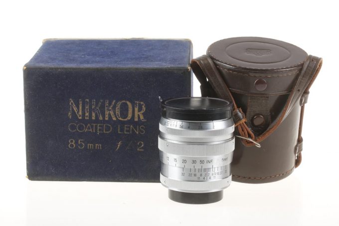 Nikon Nikkor-P.C 85mm f/2 - #397666