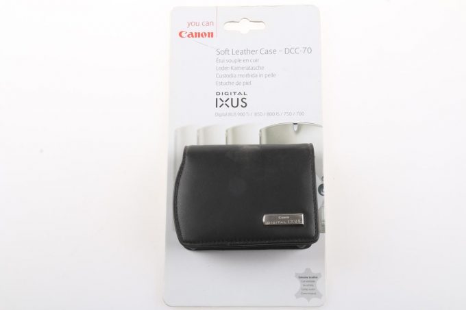 Canon Ledertasche DCC-70 für Ixus Serie