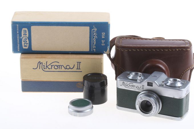 Meopta Miniaturkamera Mikroma - grün / Set