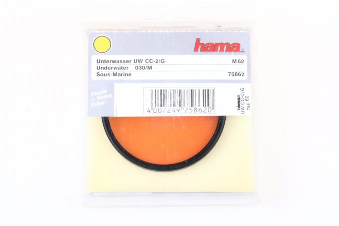 Hama UW CC-2/G Unterwasserfilter / Durchmesser 62mm