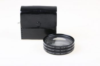 Vivitar Close-Up Filterset No. 1, 2, 4 / Durchmesser 62mm