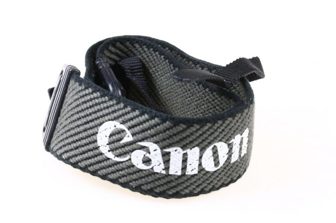 Canon EOS Tragegurt schwarz mit weißem Schriftzug
