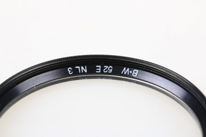 B+W NL3 Filter / 52mm Durchmesser
