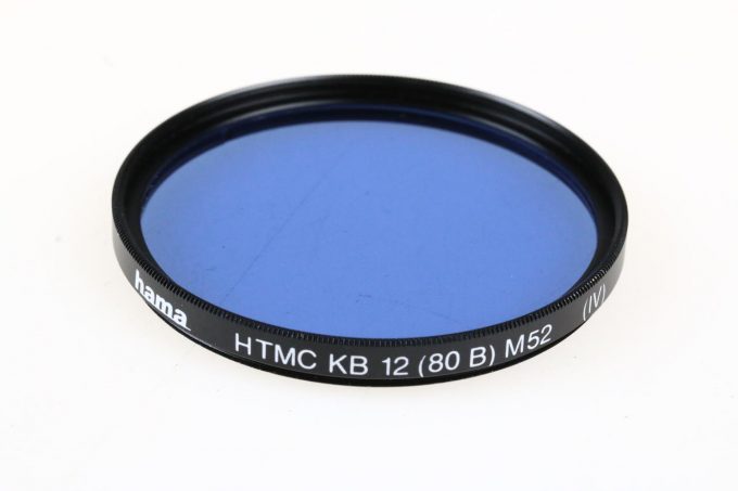 Hama HTMC KB12 (80B) Blaufilter / 52mm