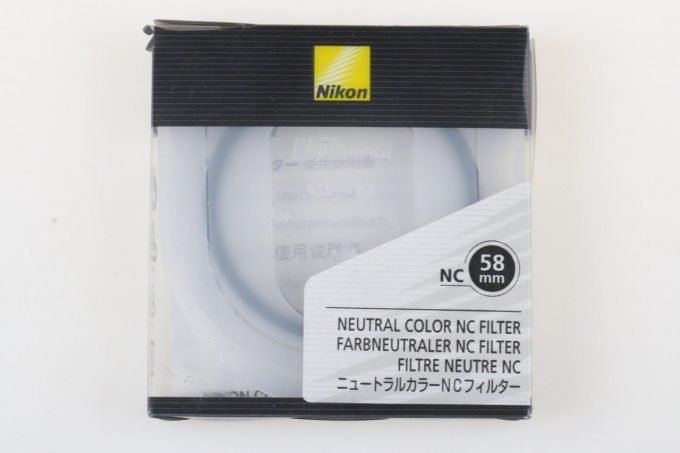 Nikon NC Filter / 58mm