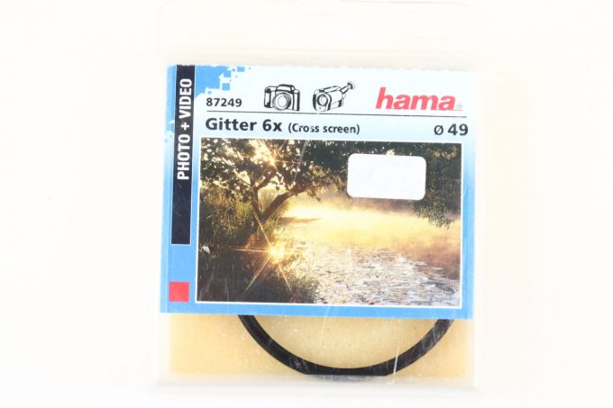 Hama Filter Gitter/Stern 6x 49mm