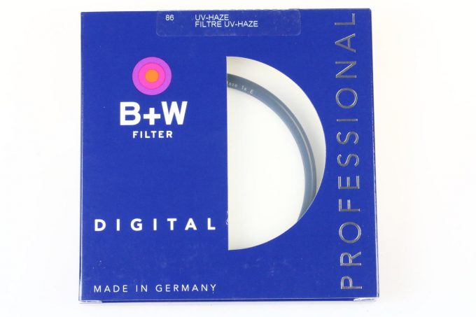 B&W UV-Haze 1x Fiter 86mm
