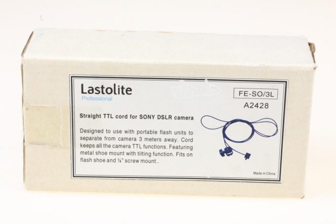 Lastolite TTL Kabel für Sony / Minolta