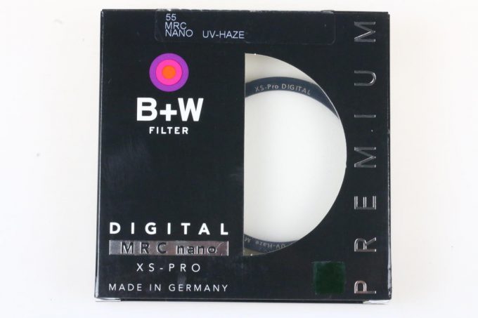 B&W UV-Haze MRC nano XS-Pro Digital Filter 55mm