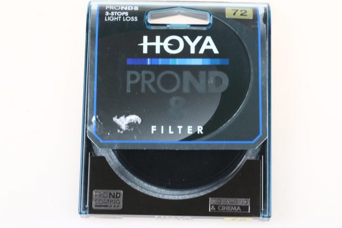 Hoya Neutraldichtefilter ProND8 - 72mm