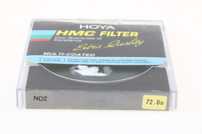 Hoya HMC Neutralgrau Filter ND2 - 72mm