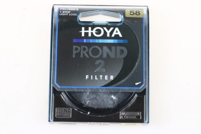 Hoya Neutraldichtefilter ProND2 - 58mm