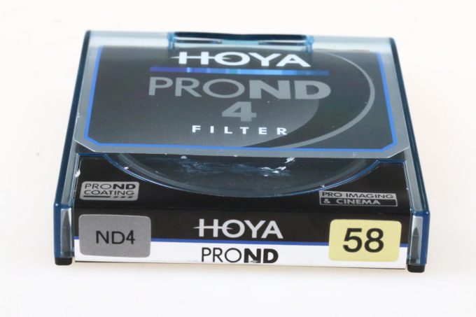 Hoya Neutraldichtefilter ProND4 - 58mm