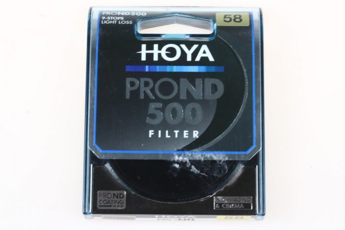 Hoya Neutraldichtefilter ProND500 - 58mm
