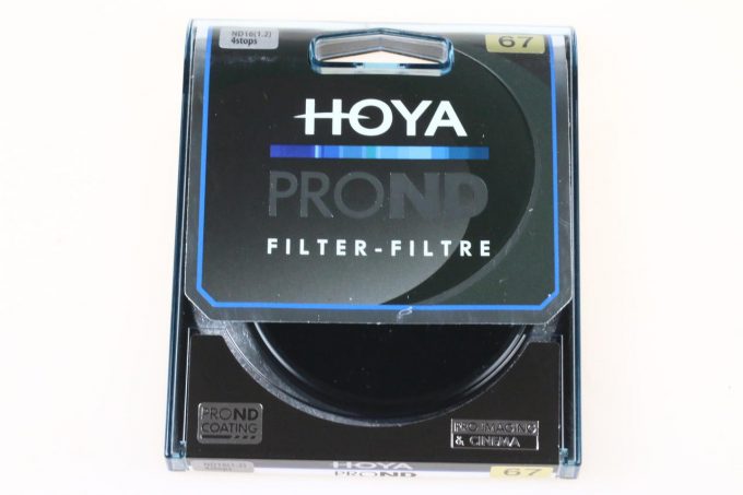 Hoya Neutraldichtefilter ProND16 - 67mm