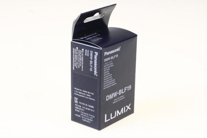 Panasonic Lumix BLF19E Akku