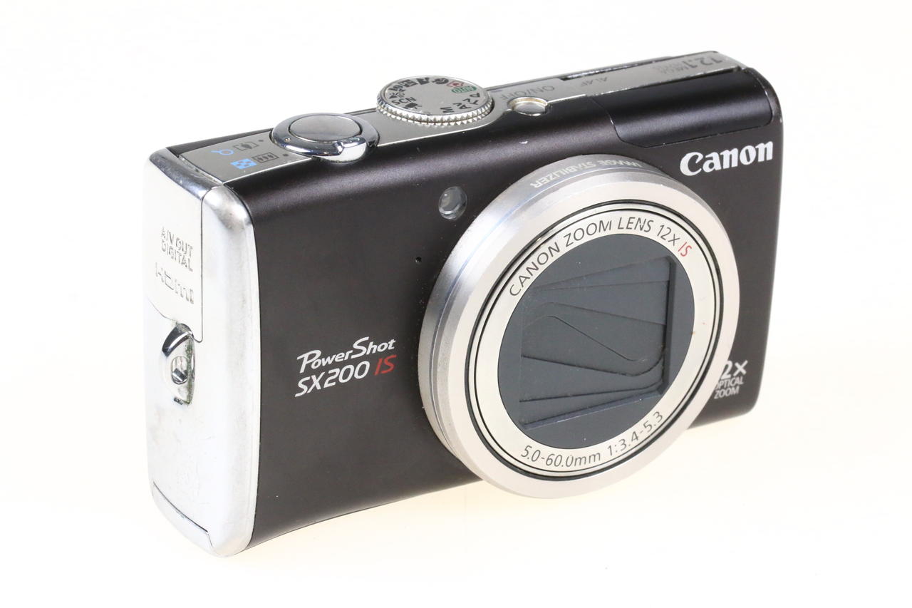 Canon PowerShot SX POWERSHOT SX200 IS BK - デジタルカメラ