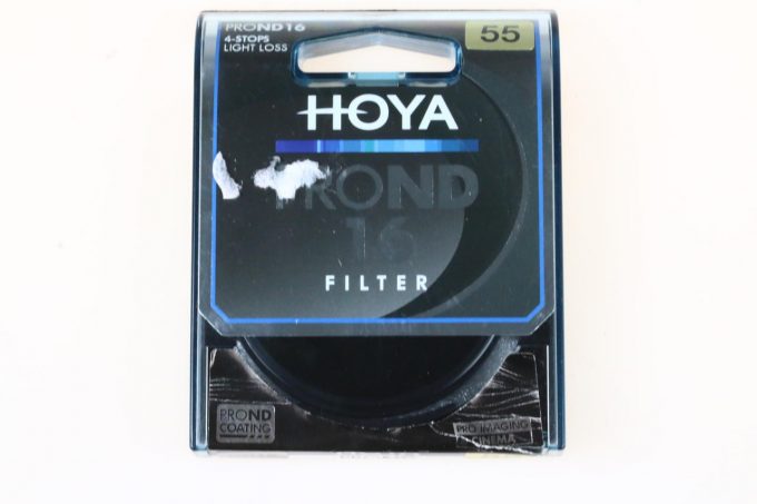 Hoya Neutraldichtefilter ProND16 - 55mm