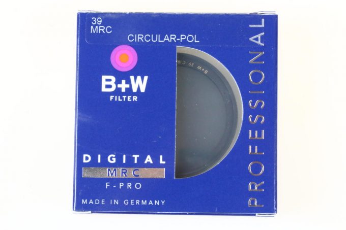 B&W F-Pro MRC Pol Cirkular Filter / 39mm