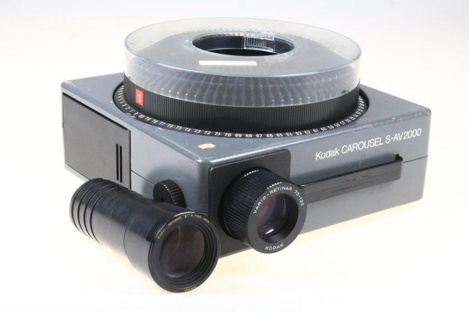 Kodak Carousell S-AV 2000 Projektor mit Zubehör