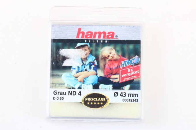 Hama Neutralgrau Filter ND4 / 43mm