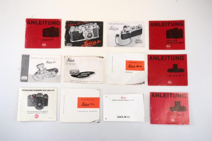 Leica Anleitungen diverse