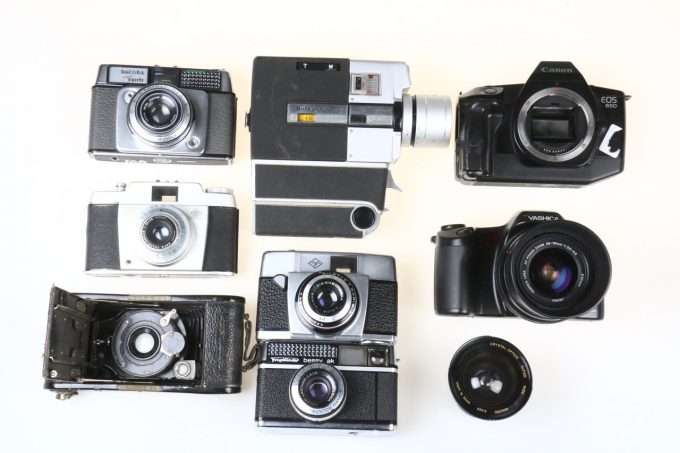 Konvolut diverse Kameras - 21 Stück