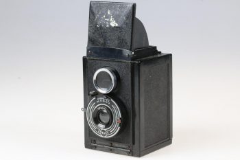 Foka Fokaflex mit Fokar 2 Bakelit Kamera
