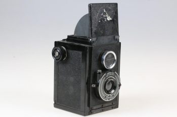 Foka Fokaflex mit Fokar 2 Bakelit Kamera