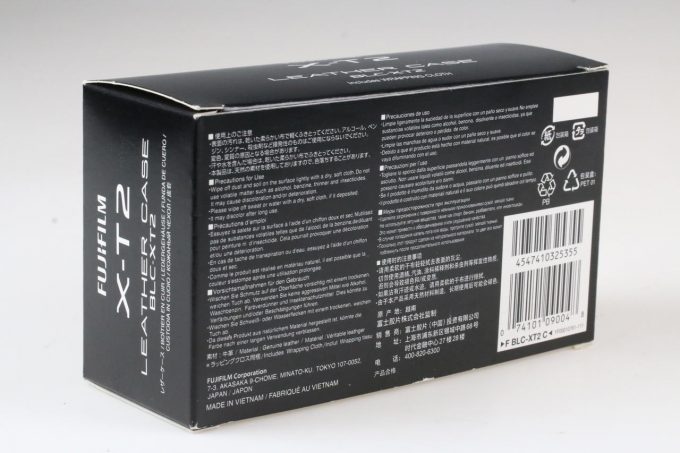 FUJIFILM BLC XT-2 black Kameratasche