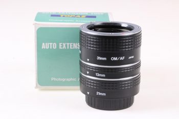 Topaz AF Zwischenringsatz 13/21/31 mm für Olympus OM