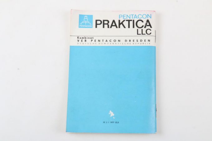Pentacon Bedienungsanleitung - Praktica LLC