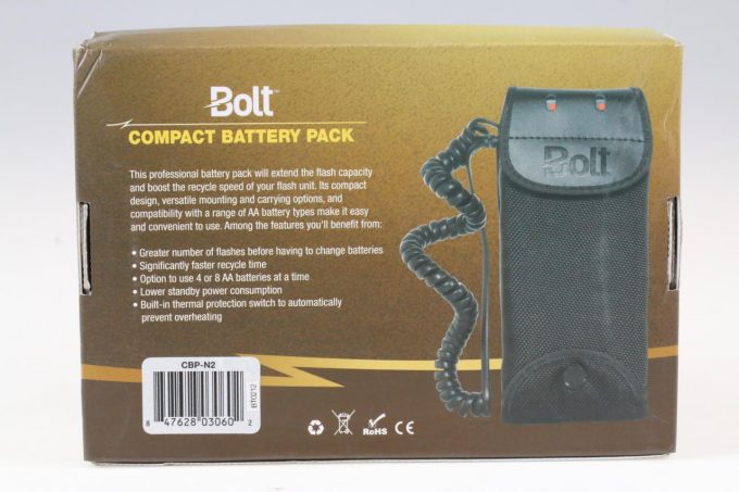 Bolt CBP-N2 Batterie Pack für SB-900, 910, 5000
