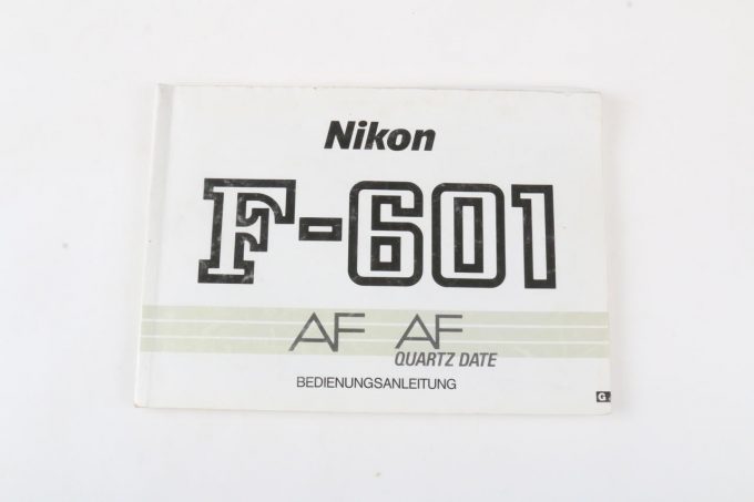 Nikon F-601 Serie / Bedienungsanleitung