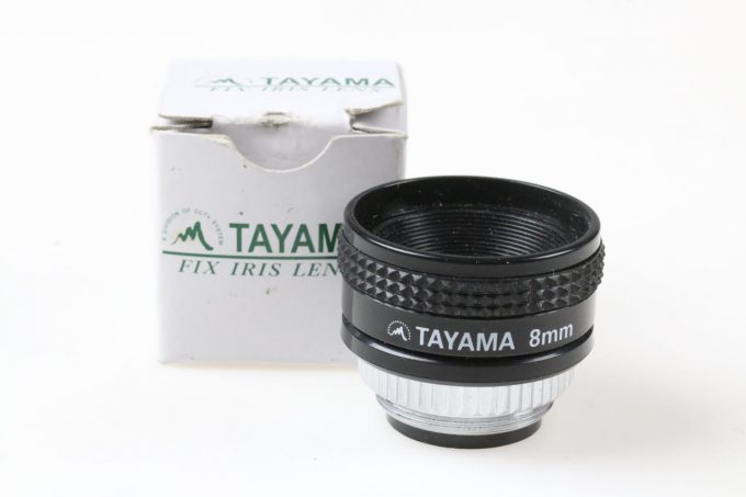 Tayama 8mm f/2,0 Fix Iris lens