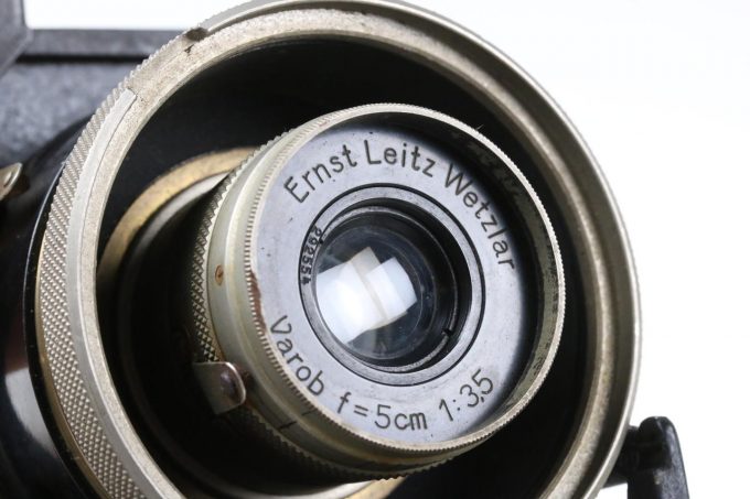 Leica Varob 5cm f/3,5 Objektiv mit Zubehör