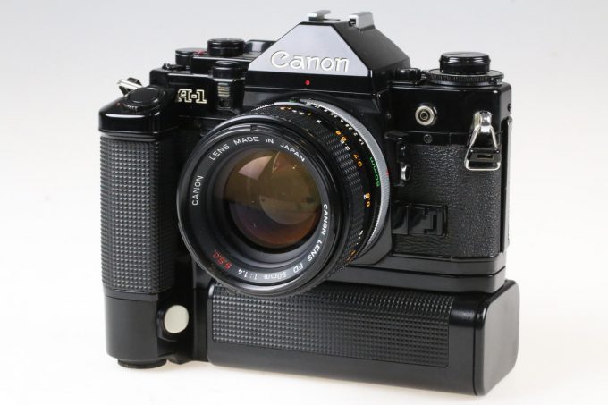 Canon A-1 mit FD 50mm f/1,4 - defekt - #1429216
