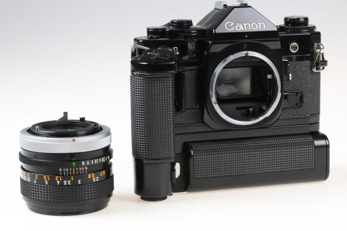 Canon A-1 mit FD 50mm f/1,4 - defekt - #1429216