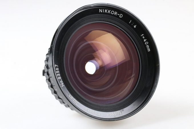 Nikon Nikkor-D 40mm f/4,0 für Zenza Bronica S - #83567