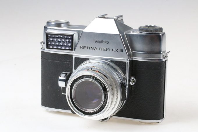 Kodak Retina Reflex III mit Retina-Xenar 50mm f/2,8 - #122507