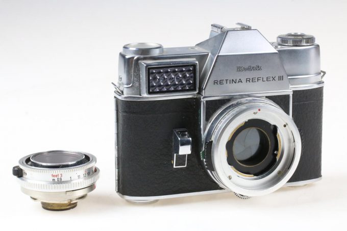 Kodak Retina Reflex III mit Retina-Xenar 50mm f/2,8 - #122507