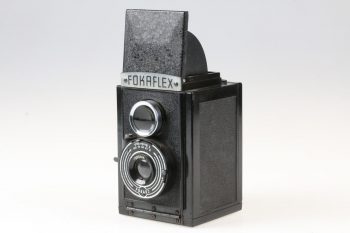 Foka Fokaflex mit Fokar 2 Bakelit Kamera