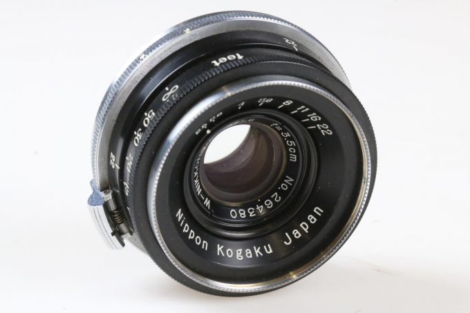 Nikon W-Nikkor C 3,5cm f/2,5 für Contax - #264380