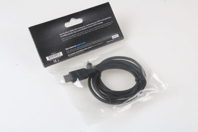 GoPro micro HDMI cable