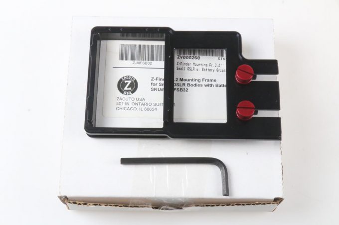 Zacuto Z-Finder 3.2 Mounting Frame / SKU#Z-MFSB32