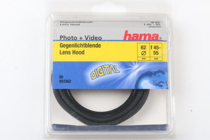 Hama Gummi Sonnenblende - 62mm